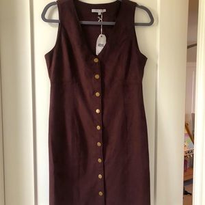 Faux Suede jumper